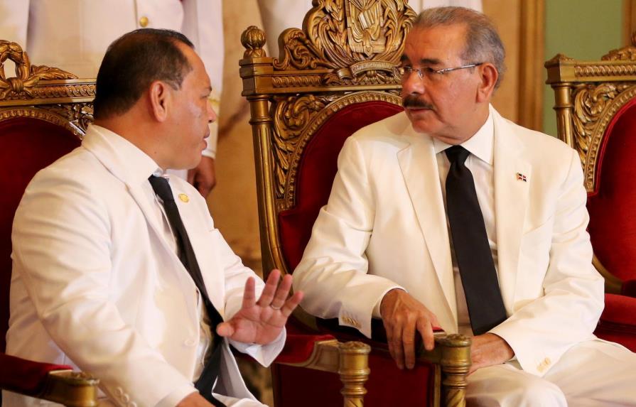 Danilo Medina recibe cartas credenciales de cuatro nuevos embajadores