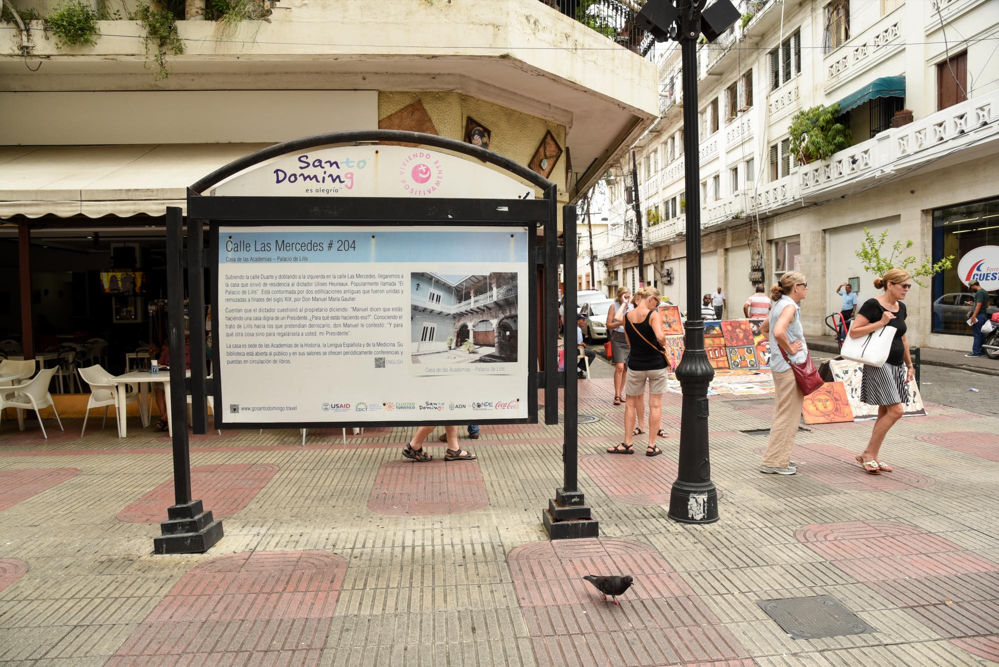“Muebles” que cuentan la historia de la Ciudad Colonial.