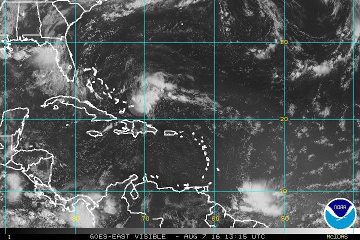 Onda tropical seguirá incidiendo hoy sobre la República Dominicana 