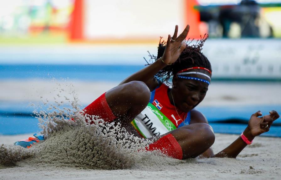 La dominicana Ana José Timá no pudo avanzar en el salto triple