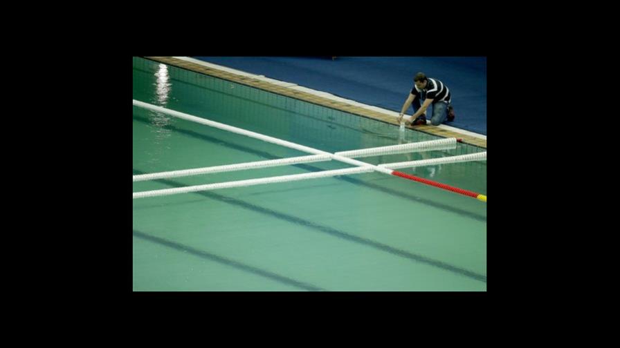 Vaciarán piscina con agua verde en juegos Olímpicos Rio-2016