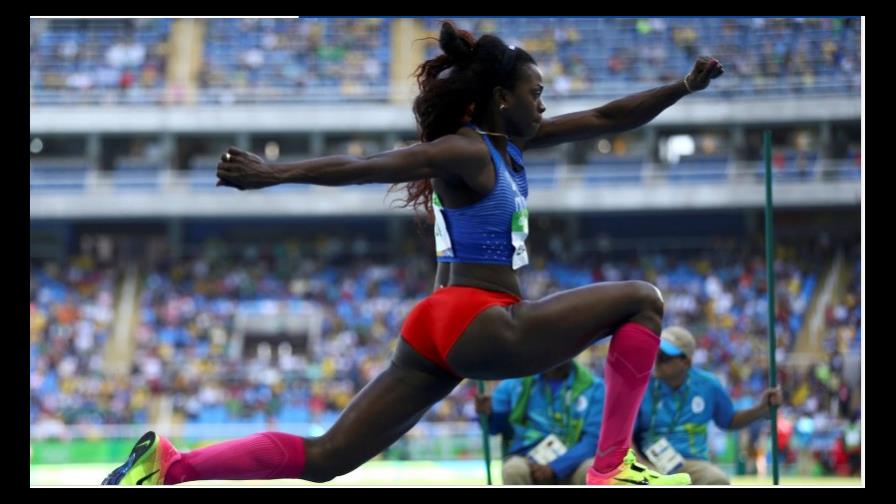 Colombiana Catherine Ibargüen, a la final de triple con un solo salto de 14,52