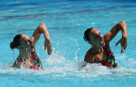  Ishchenko y Romashina prolongan su reinado en el nado sincronizado en la modalidad de dueto