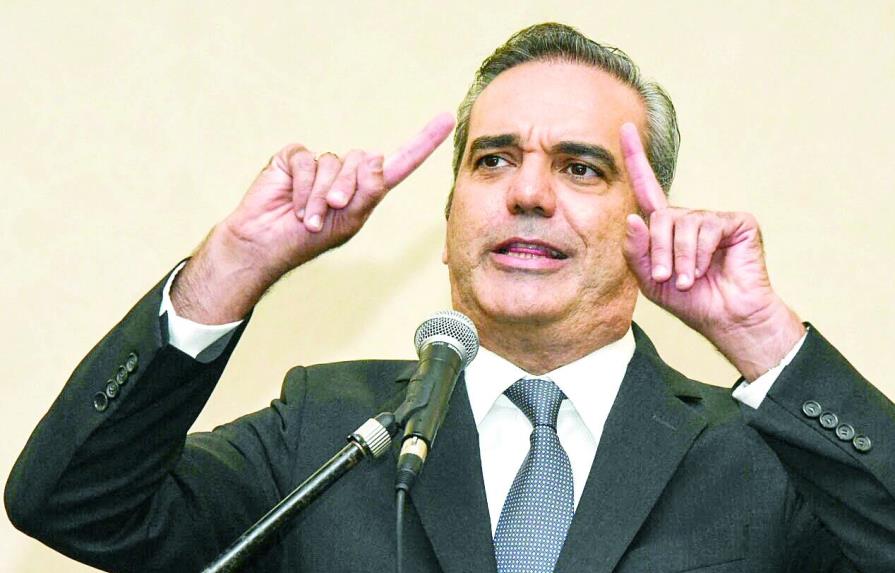 Luis Abinader considera “intrascendente” el discurso del presidente Medina