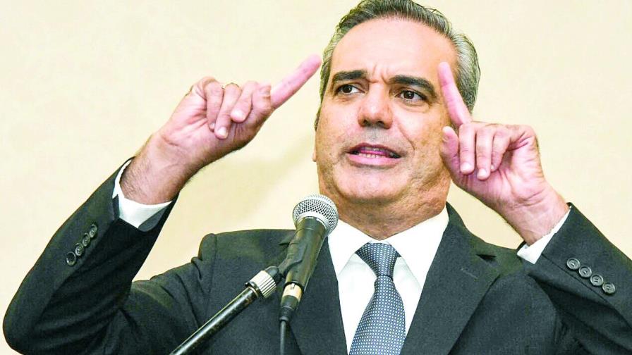 Luis Abinader considera “intrascendente” el discurso del presidente Medina