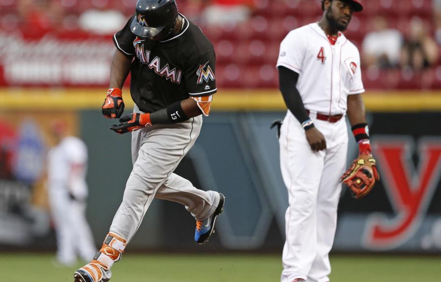 Marcell Ozuna llega a 20 jonrones en el revés de los Marlins