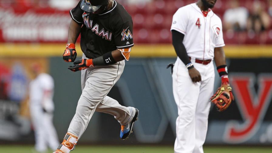 Marcell Ozuna llega a 20 jonrones en el revés de los Marlins