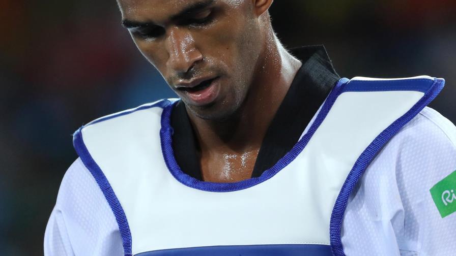 Moisés Hernández pierde en taekwondo en los 80 kg