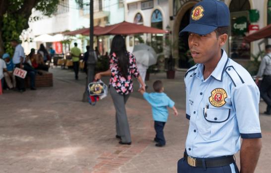 Policías Municipales refuerzan la seguridad en la Ciudad Colonial