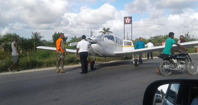 Ministerio Público descarta tráfico de drogas en avioneta que aterrizó de emergencia