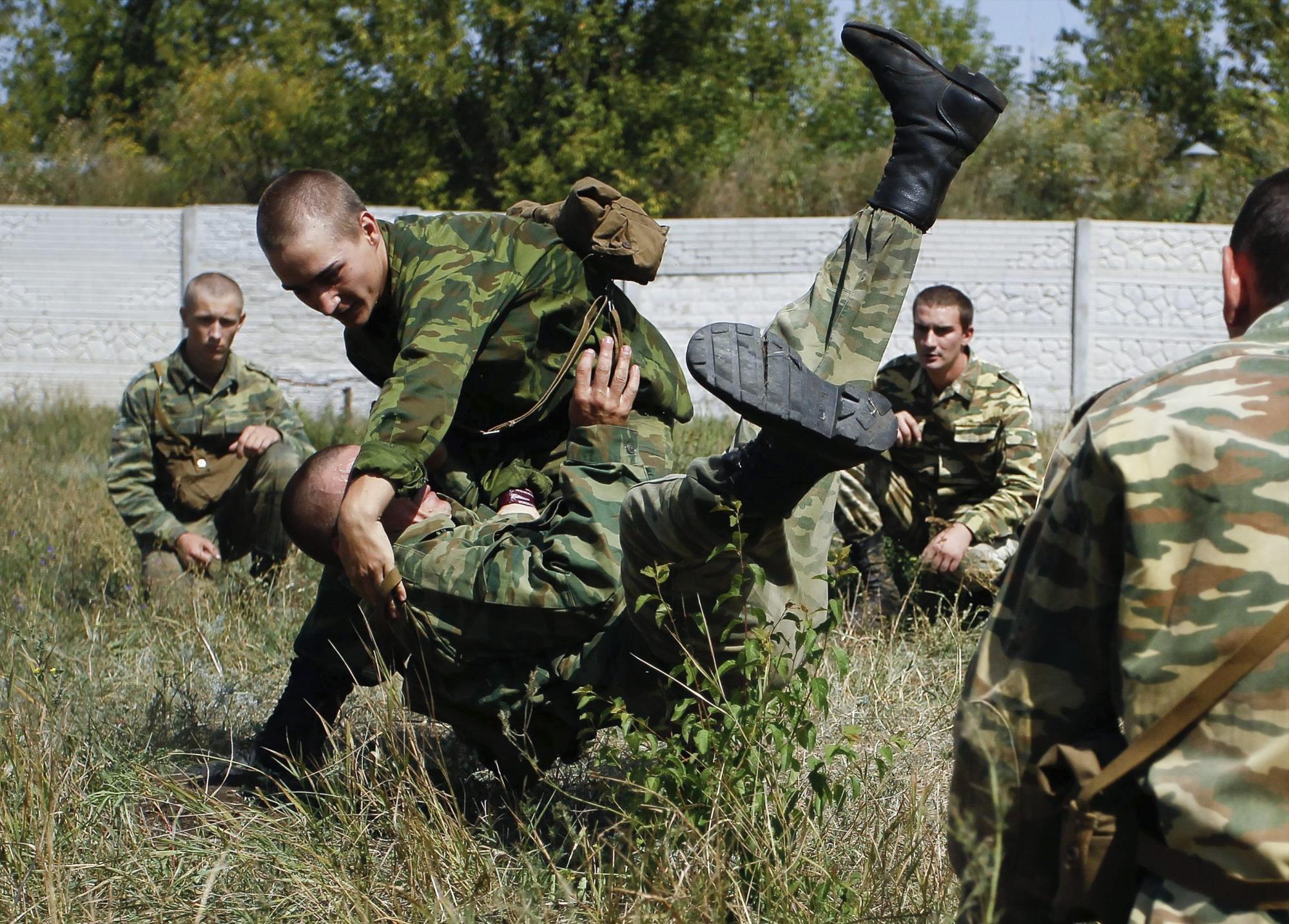 Ejercicios militares en Ucrania