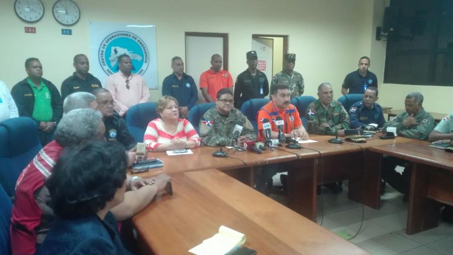 El COE pone en alerta 11 provincias y el Distrito Nacional 