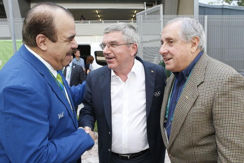 Cristóbal Marte compartió con presidente COI; fue director técnico del voleibol en Juegos Olímpicos