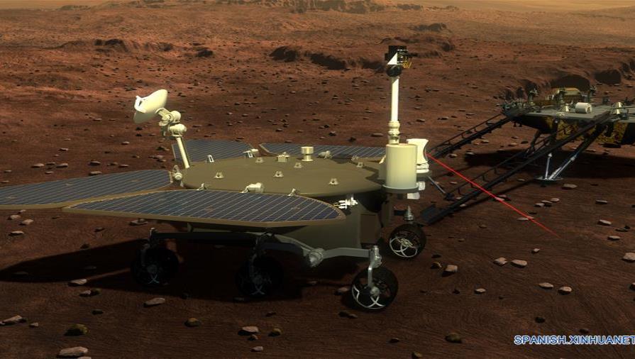 China muestra la sonda espacial que planea lanzar a Marte en 2020