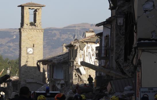 Evacuada la mitad de la población de Amatrice, la más golpeada por el seísmo