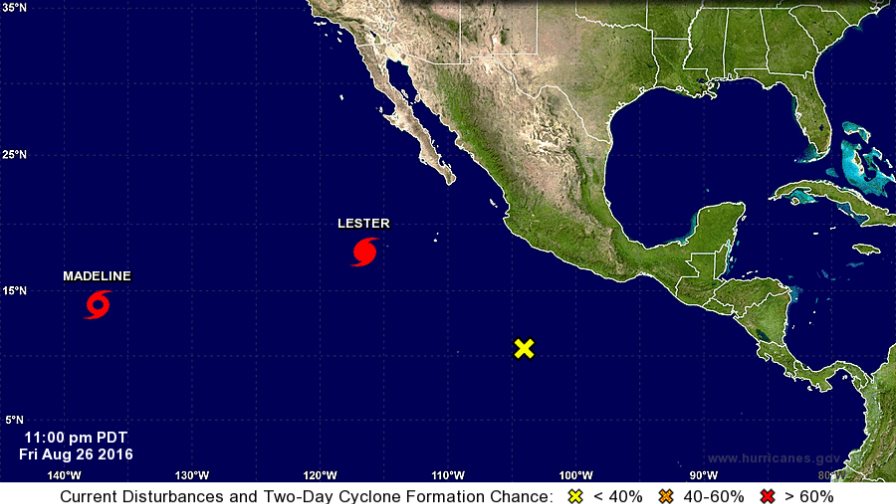 Lester se convierte en huracán a unos 900 kilómetros de México Lester se convierte en huracán a unos 900 kilómetros de México