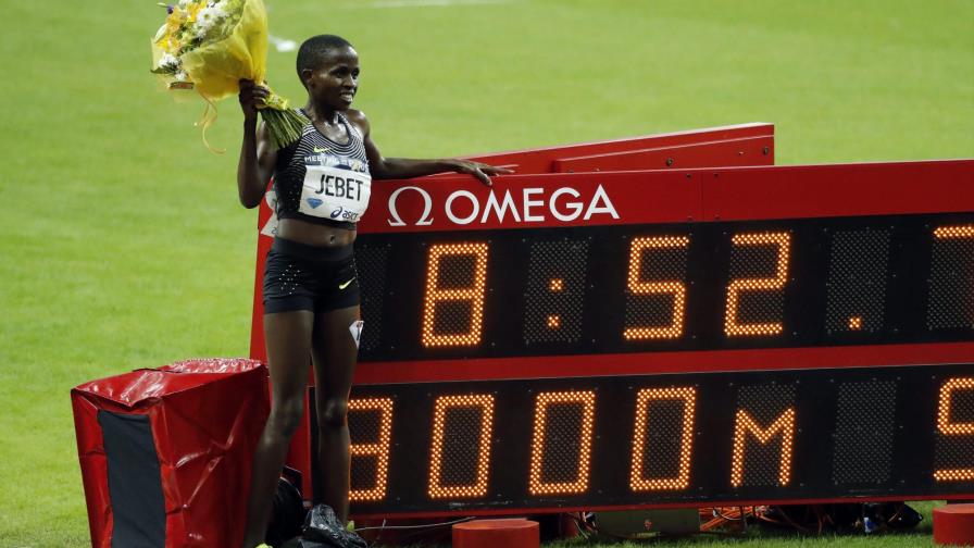 Ruth Jebet logra el récord del mundo de 3000 metros obstáculos 