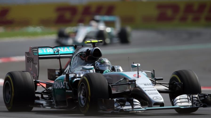 Nico Rosberg de Mercedes gana el Gran Premio de Bélgica de Fórmula Uno