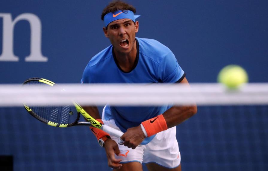 Nadal sortea sin apuros su debut en el US Open y Puig cae en primera ronda