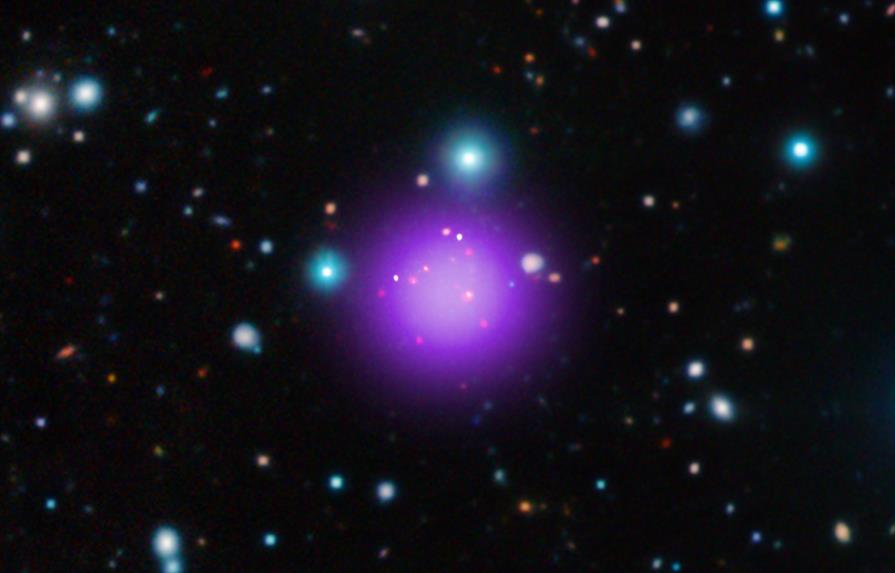 Descubren la agrupación galáctica más lejana