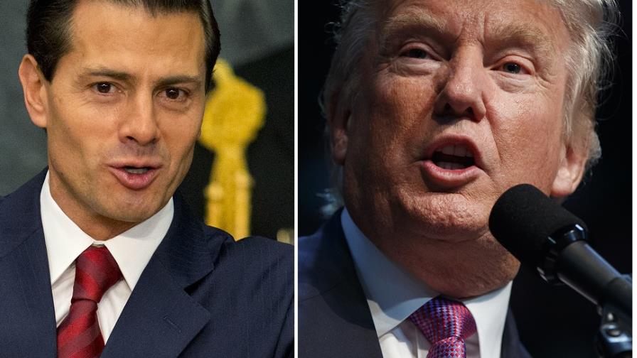 Indignación contra Peña Nieto por una visita de Trump difícil de justificar