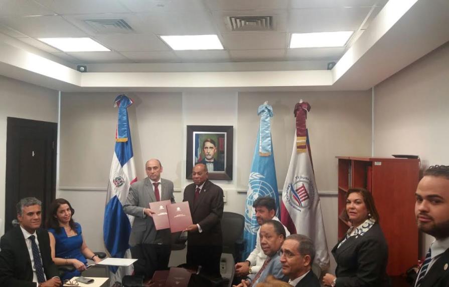 Tribunal Constitucional y el PNUD firman acuerdo de cooperación 