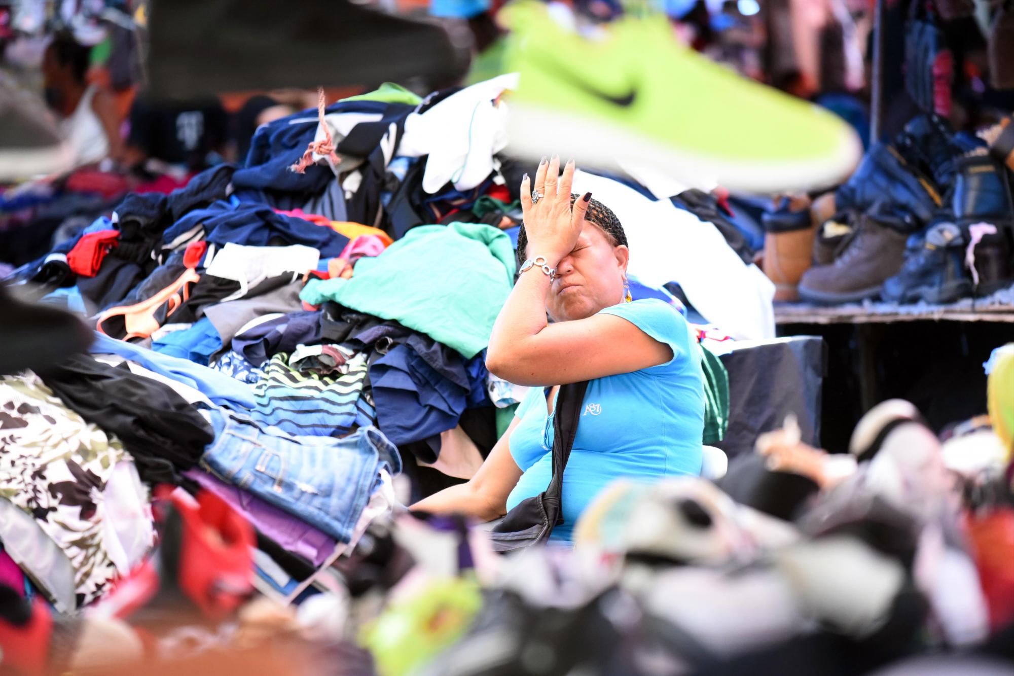 Imagen de una de las áreas del mercado informal Pueblo Nuevo.