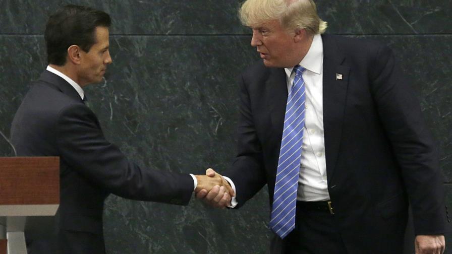 Peña Nieto dice que Trump es “una amenaza real” y niega plagio de tesis Peña Nieto dice que Trump es “una amenaza real” y niega plagio de tesis