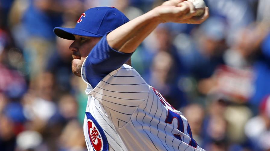 Jon Lester lanza joya y Cachorros vencen a Gigantes 