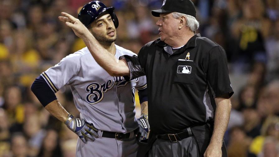 Starling Marte dispara un par de hits, pero los Piratas caen ante los Cerveceros