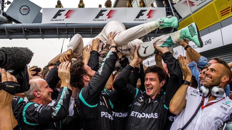 Alemán Nico Rosberg, de Mercedes, gana el GP de Italia de F1 Alemán Nico Rosberg, de Mercedes, gana el GP de Italia de F1