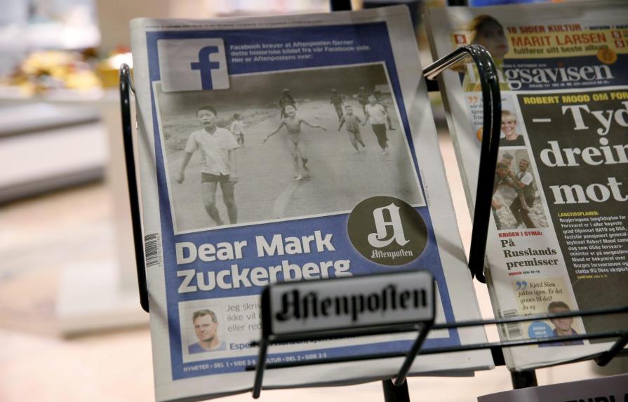 Polémica contra Facebook en Noruega por censurar foto de “La niña del napalm” 