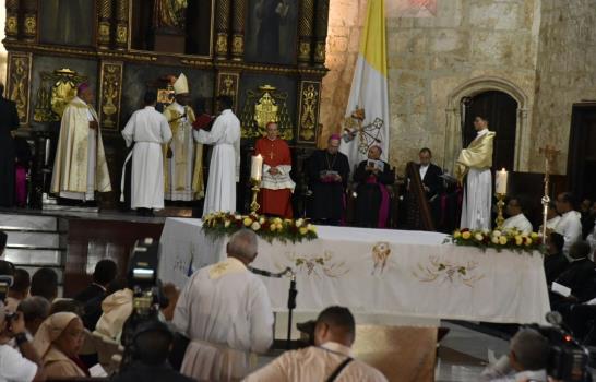 Monseñor Francisco Ozoria queda posesionado como el nuevo arzobispo de Santo Domingo
