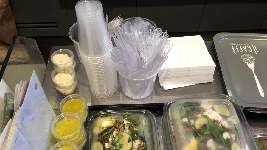 Francia prohíbe el uso de platos y cubiertos de plástico 