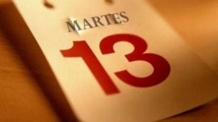 Martes 13, día de ‘mala suerte’ por superstición