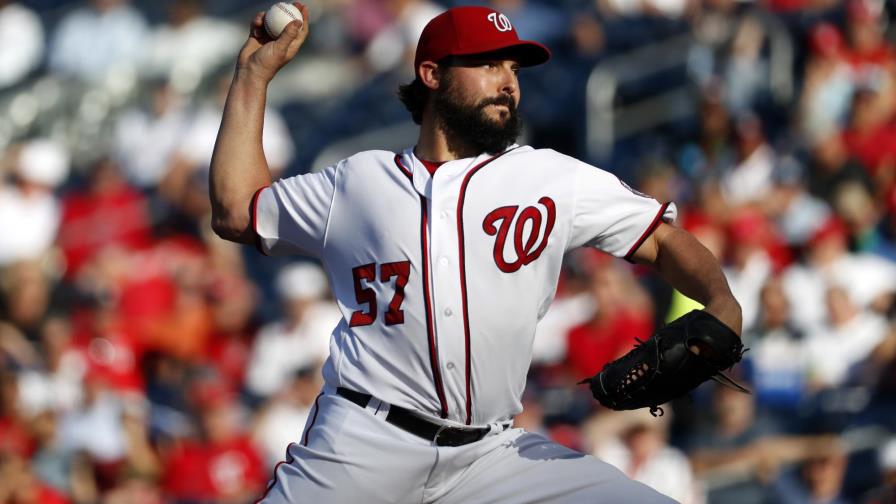 Tanner Roark encabeza blanqueada de los Nacionales sobre los Mets