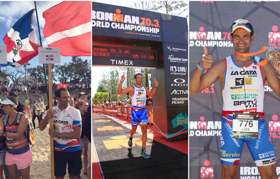 Luis Tomás Méndez está entre los 200 mejores del mundo en Ironman