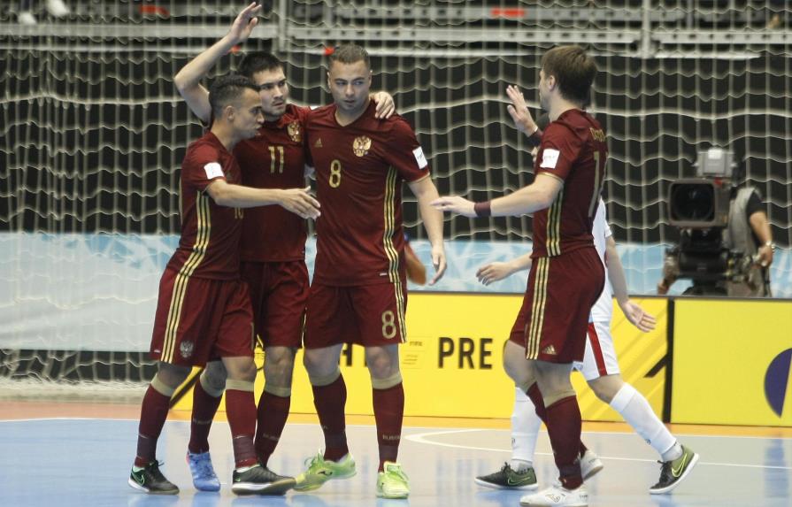 Rusia le amarga el Mundial de fútbol sala a Vietnam con un resonante triunfo por 7-0