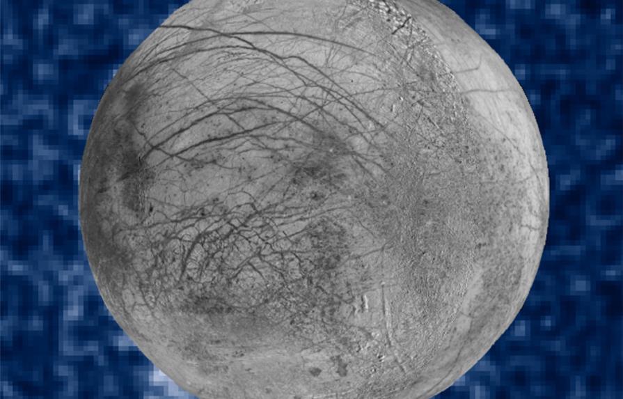 La NASA detecta posibles emisiones de vapor en la luna Europa de Júpiter