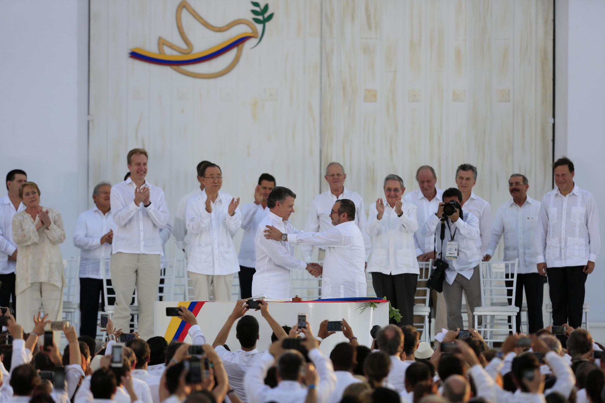 Colombia, esperanzada con la paz