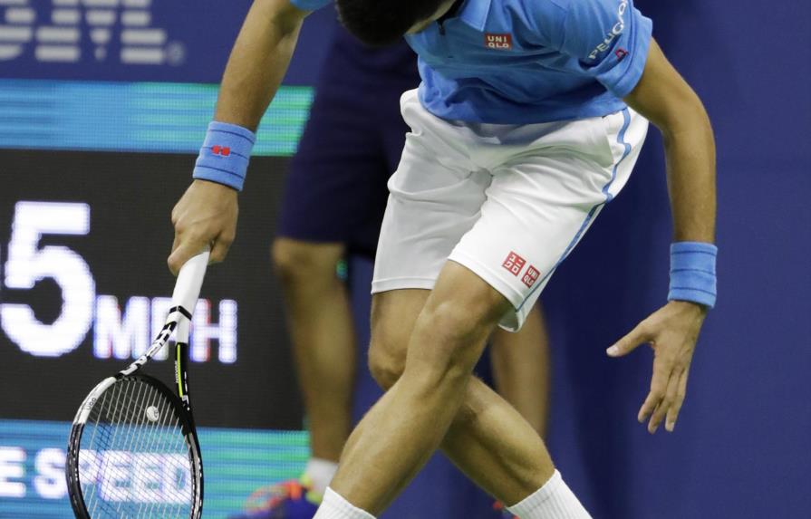 Novak Djokovic se retira del Abierto de China por lesión 