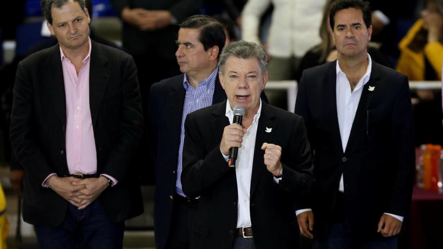 Santos invita a votar por la paz con el deporte como ejemplo 