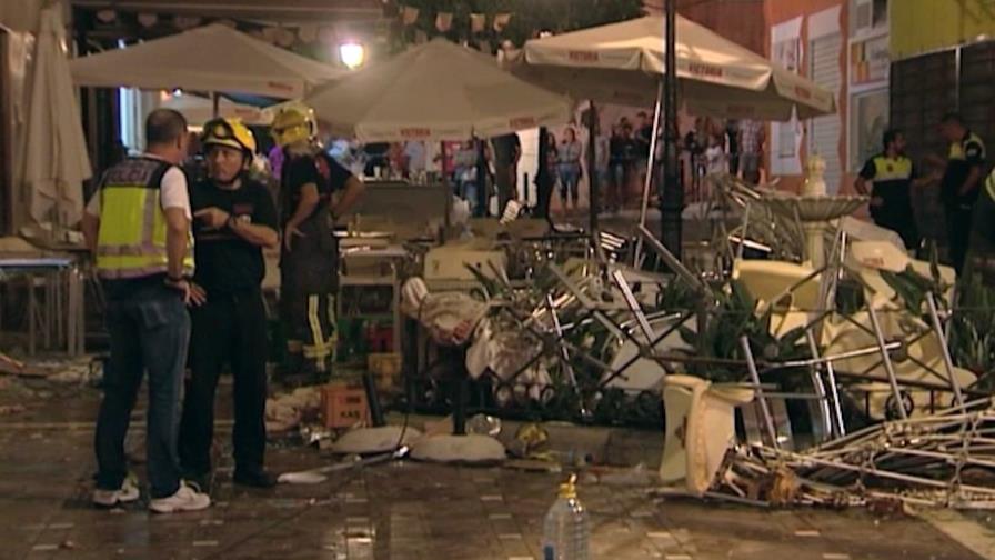 Explosión de gas en restaurante en España deja 90 heridos, 5 graves