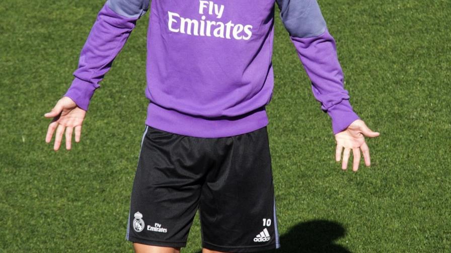 James Rodríguez se lesiona en calentamiento con el Madrid 