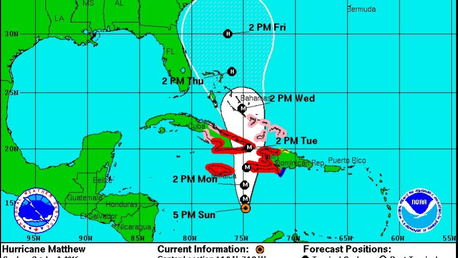 Cuba espera golpe del huracán Matthew en alerta y con miles de evacuados