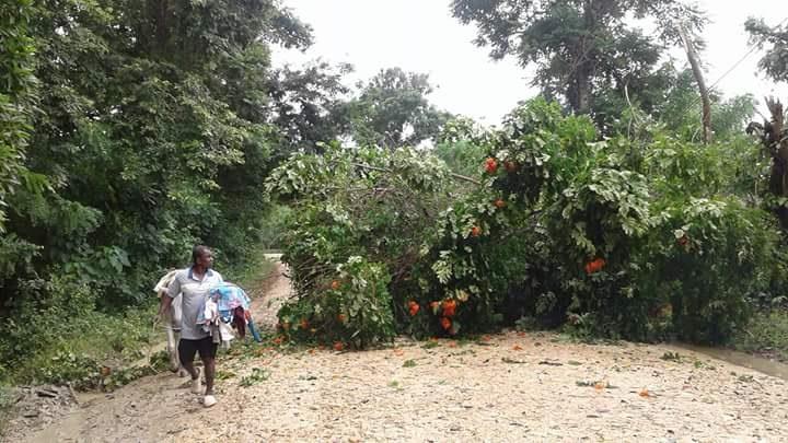 Matthew aísla comunidades en Hato Mayor 