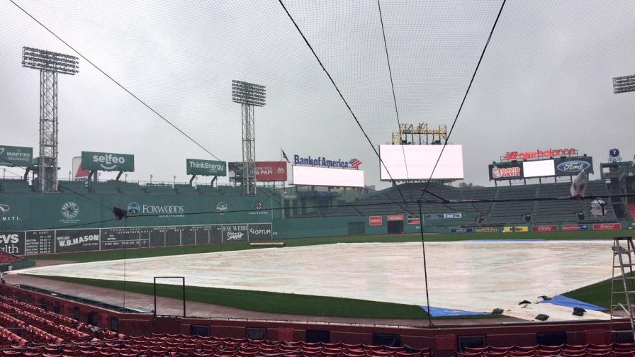 Suspendido el partido en Cleveland y Boston por lluvia