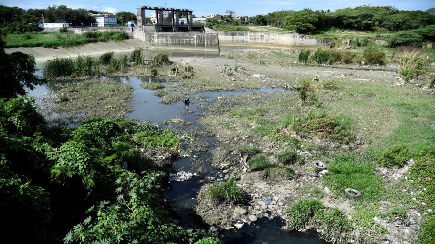 El río Yaque del Norte sufrió un cambio drástico en tres años