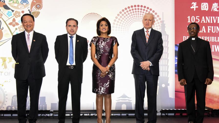 Diplomáticos de Taiwán celebran Fiesta Nacional en 105 aniversario