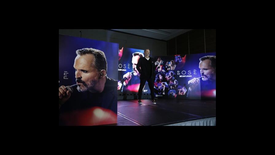 Miguel Bosé listo para concierto “RiseUP AS ONE”